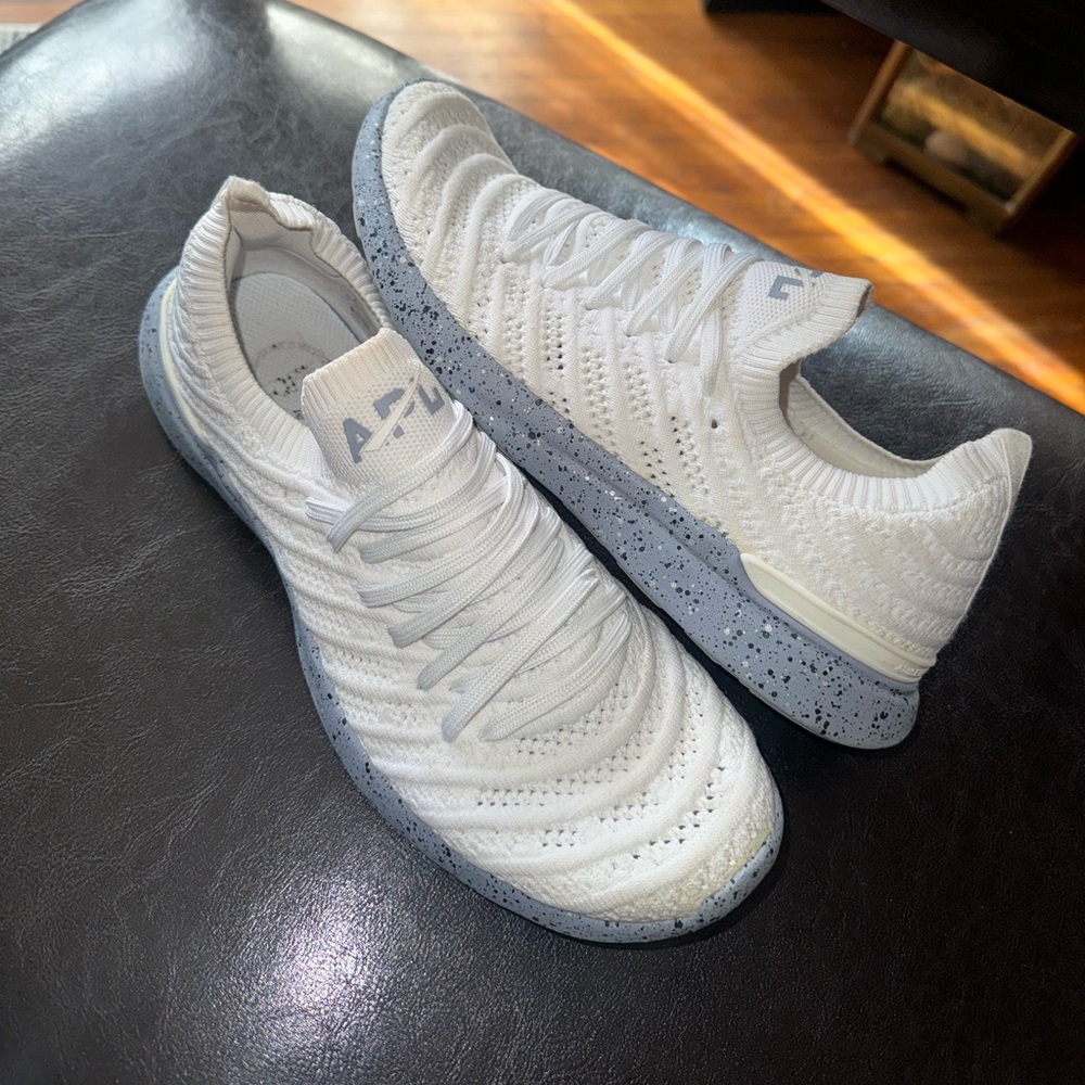 APL White techloom sneakers